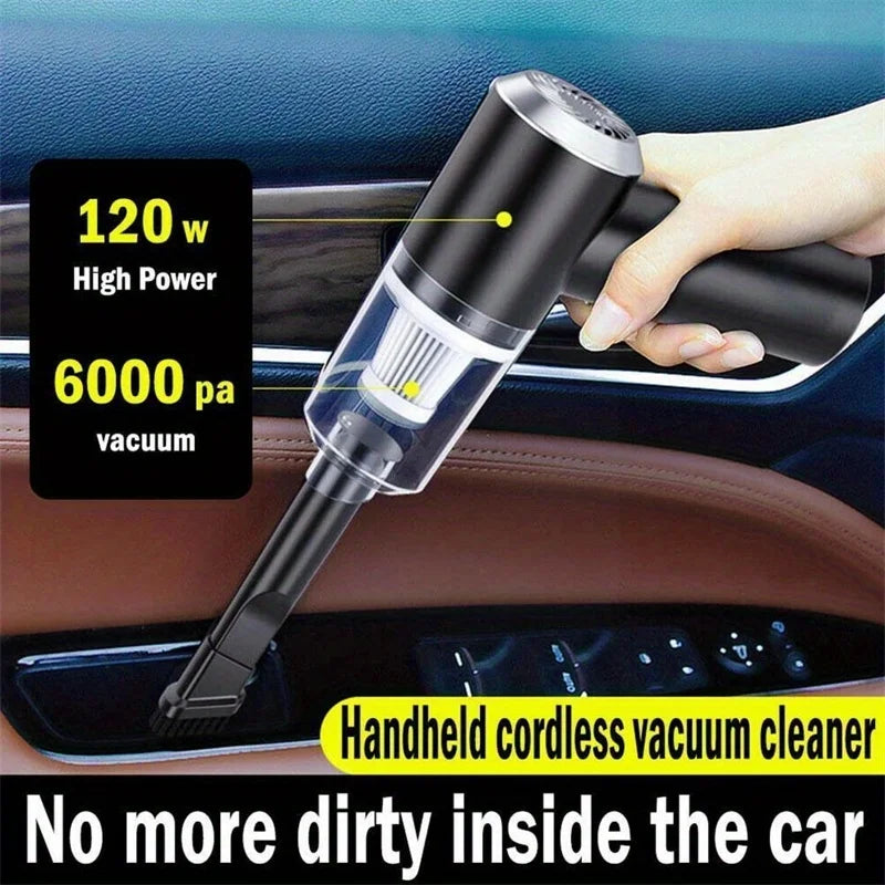 Portable Wireless Car Vacuum Cleaner
