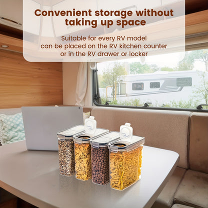 Set of 2/4 Cereal Storage Containers
