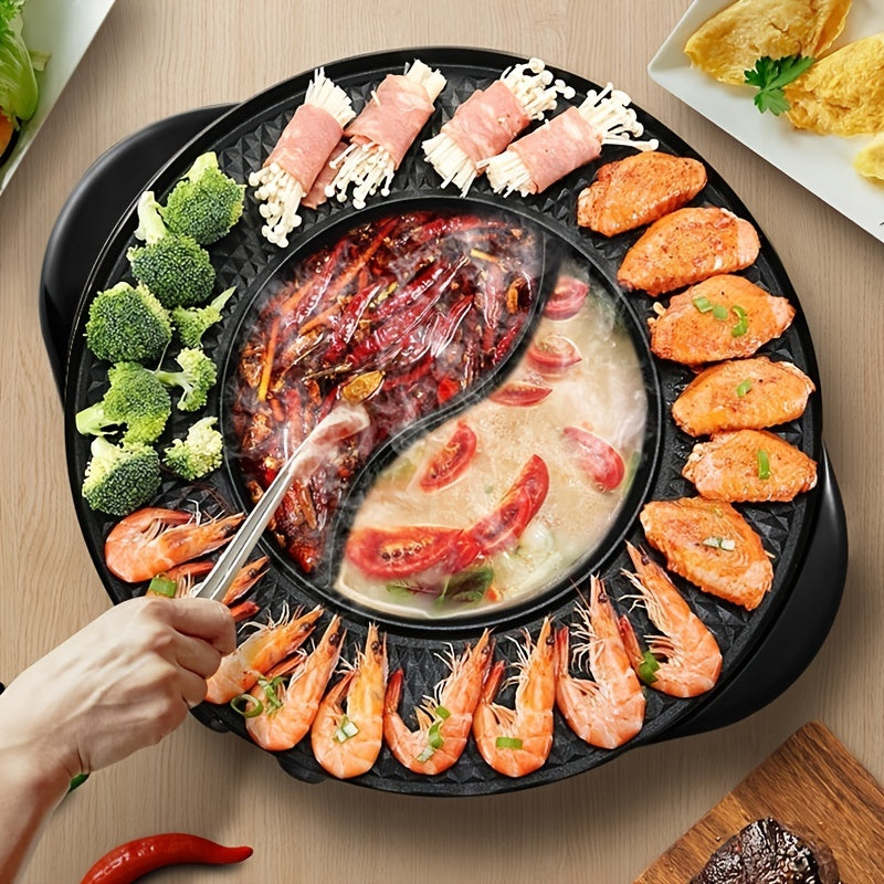 Electric BBQ Grill Hot Pot