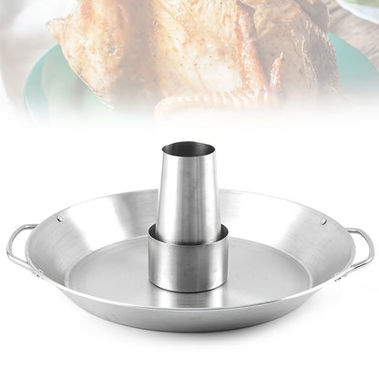 1pc Dishwasher Safe Round Roasting Pan