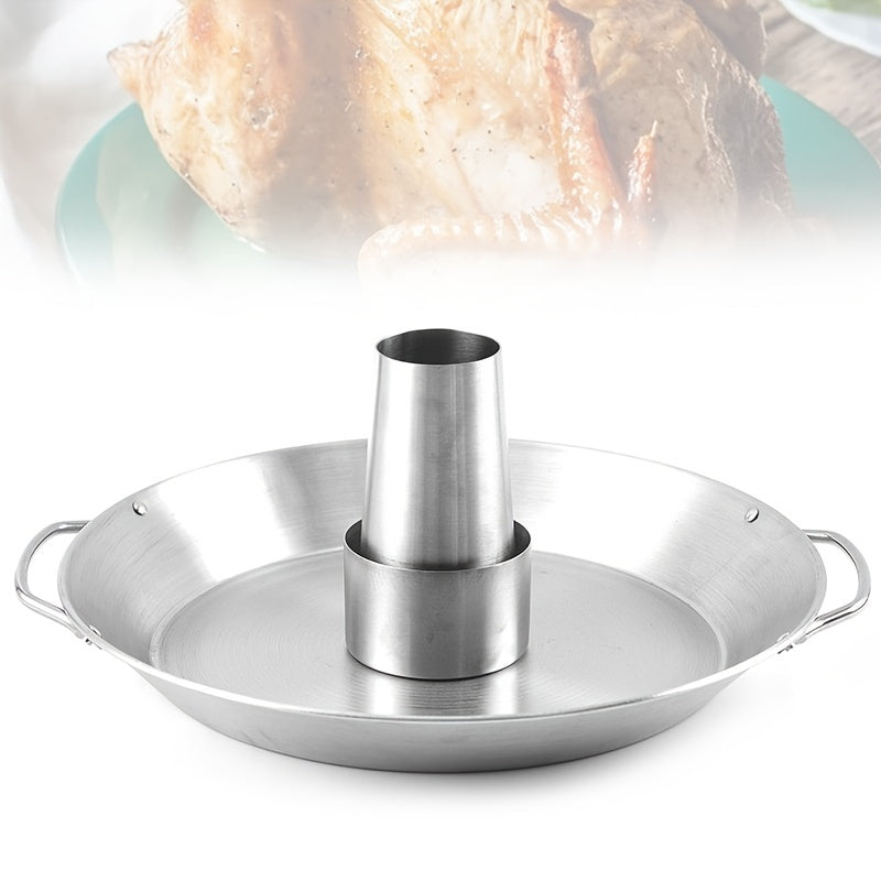 1pc Dishwasher Safe Round Roasting Pan