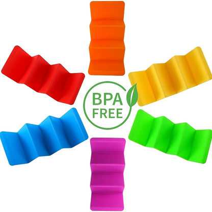 1pc/6pcs Colorful Taco Holder Stands