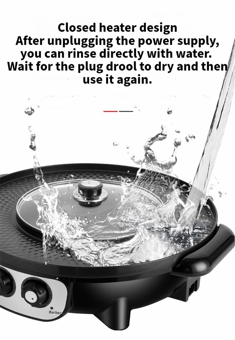 Electric BBQ Grill Hot Pot