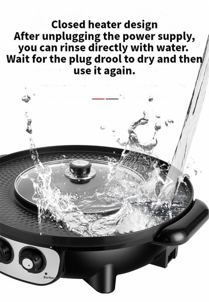 Electric BBQ Grill Hot Pot