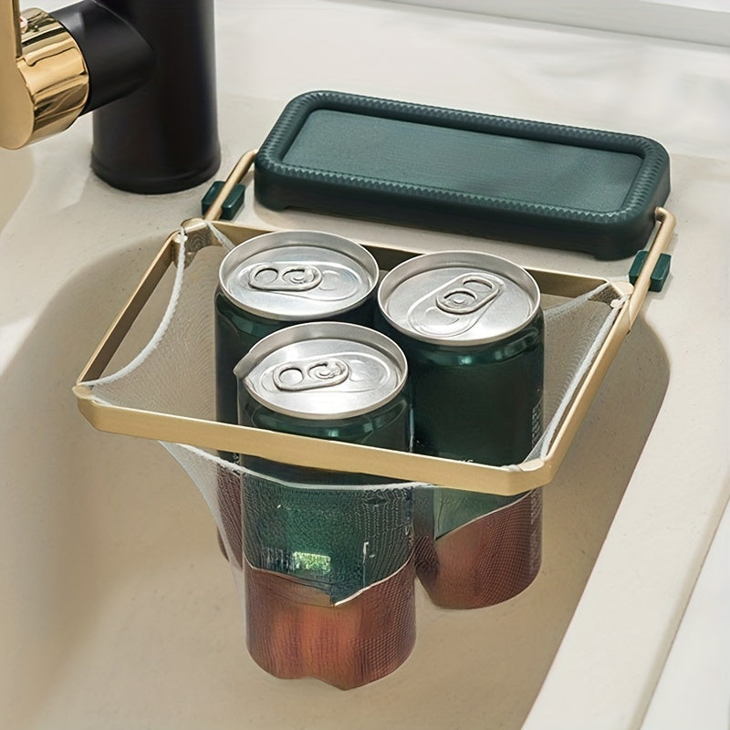 Foldable Sink Strainer Filter Rack