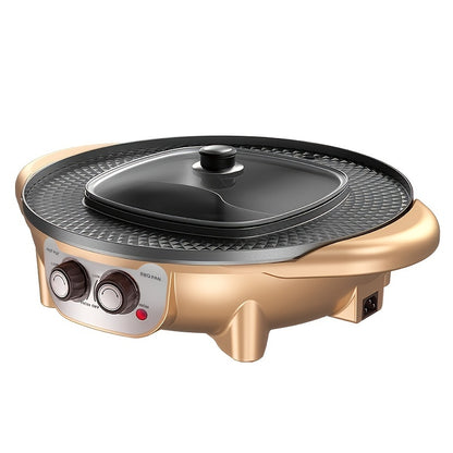 Electric BBQ Grill Hot Pot