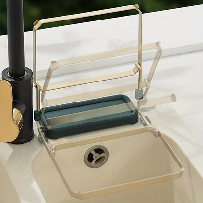 Foldable Sink Strainer Filter Rack