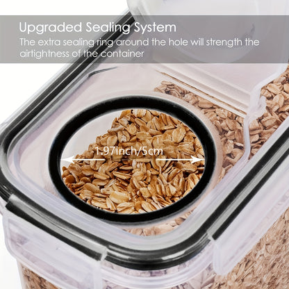 Set of 2/4 Cereal Storage Containers