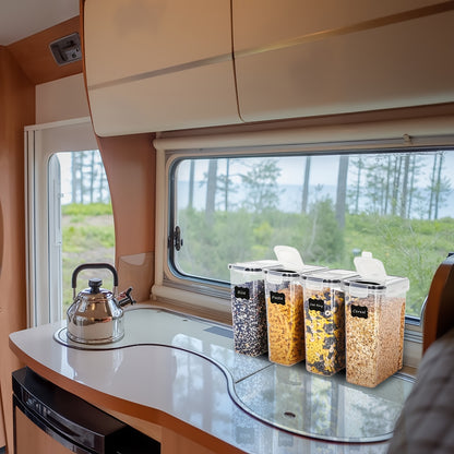 Set of 2/4 Cereal Storage Containers