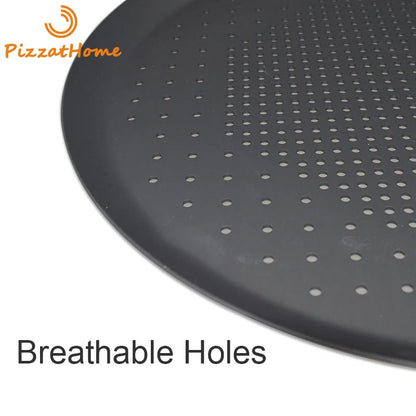 Pizza Pan Perforated Aluminium