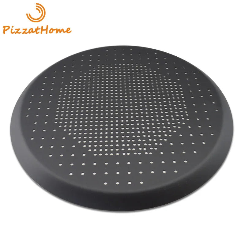 Pizza Pan Perforated Aluminium