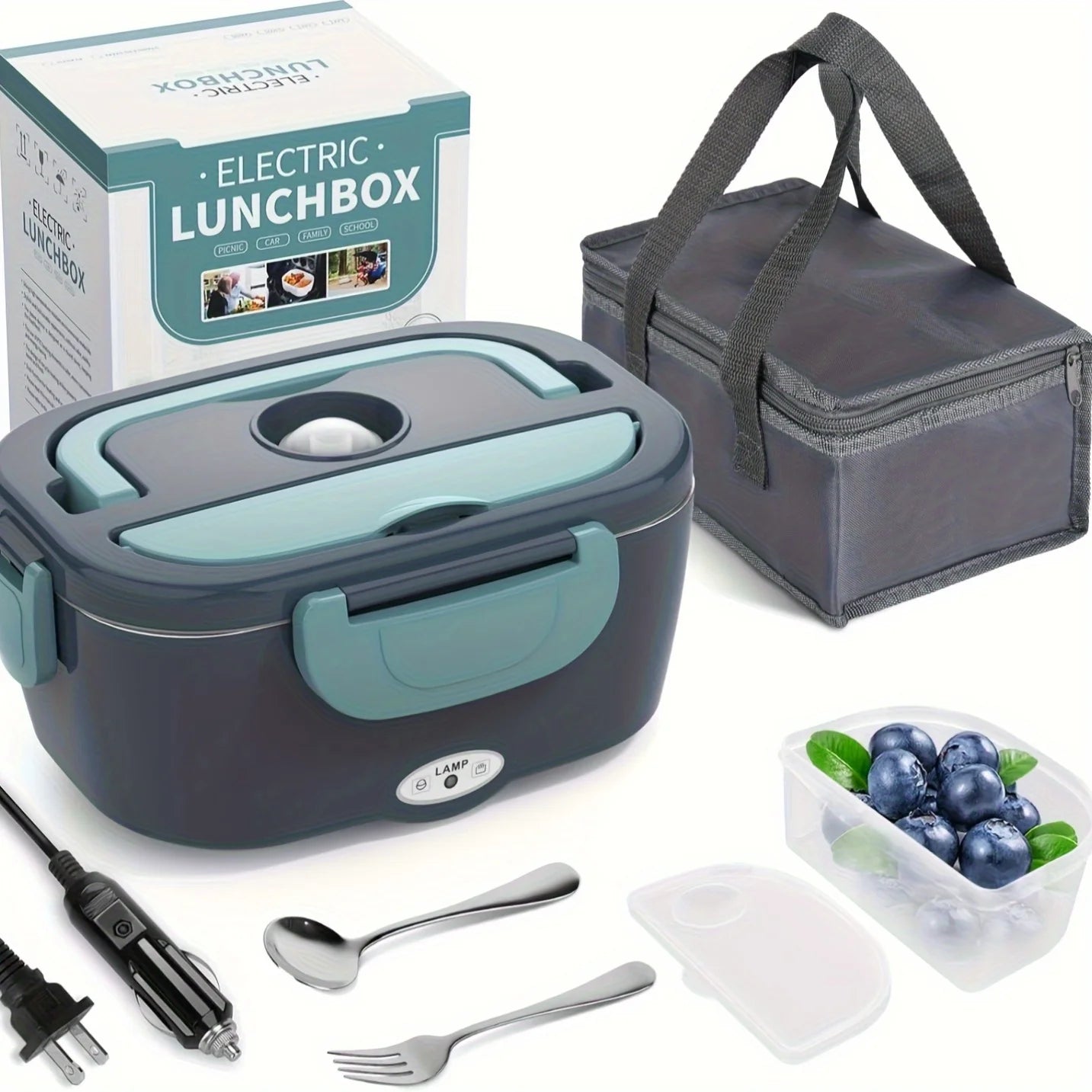 Electric Lunch Box Food Warmer Portable