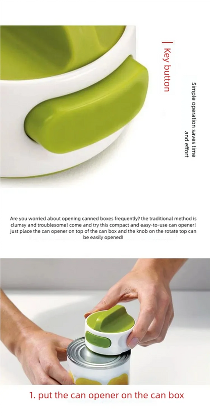 Manual Stainless Steel Compact Can Opener