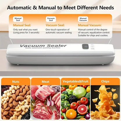 3-in-1 Automatic Vacuum Sealer Machine