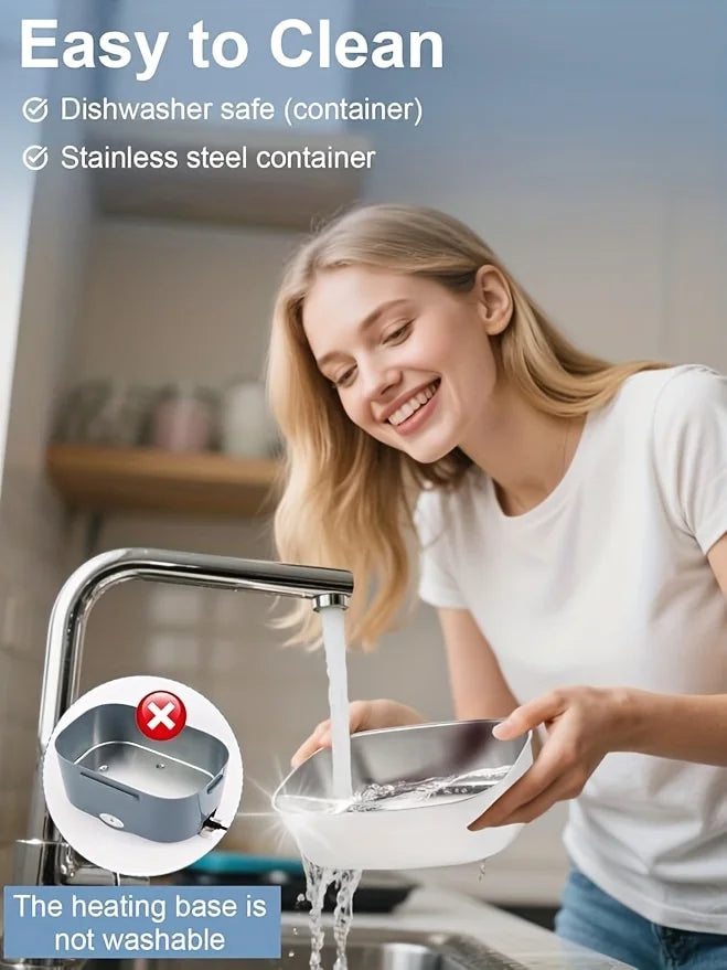 Electric Lunch Box Food Warmer Portable