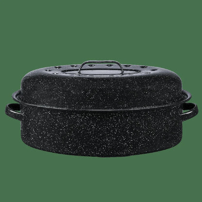 Nonstick Covered Oval Roaster 18 inch