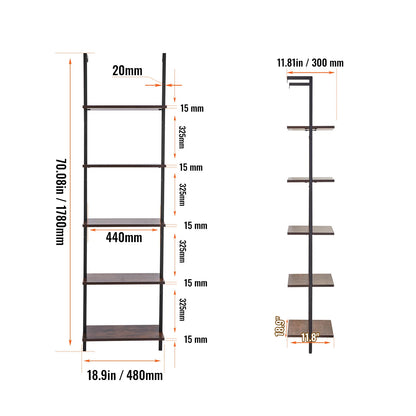 SucceBuy Industrial Pipe Shelf Wall-Mount Floating Rustic Wood Shelves Bracket Storage Rack Sundries Holder for Kitchen Bedroom