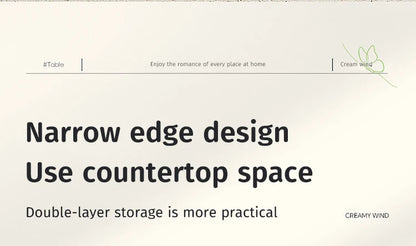 Kitchen Pull-out Spice Storage Rack