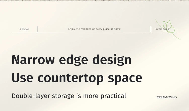 Kitchen Pull-out Spice Storage Rack