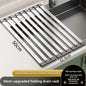 stainless steel kitchen sink drain rack