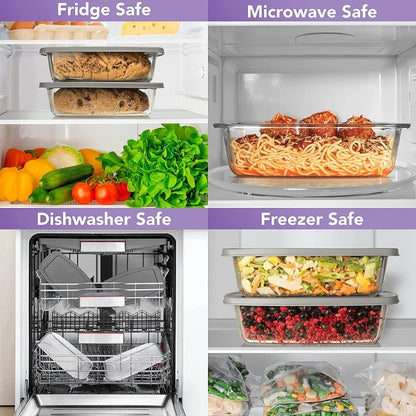 Toast Bread Meatloaf Glass Pan with Lid