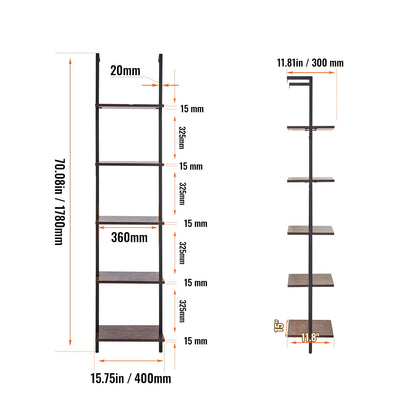 SucceBuy Industrial Pipe Shelf Wall-Mount Floating Rustic Wood Shelves Bracket Storage Rack Sundries Holder for Kitchen Bedroom