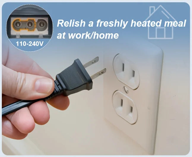 Electric Lunch Box Food Warmer Portable