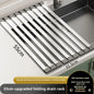 stainless steel kitchen sink drain rack