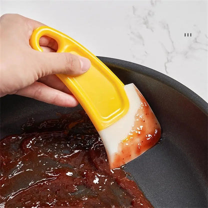 Cleaning Silicone Spatula Kitchen Scraper Soft Blade
