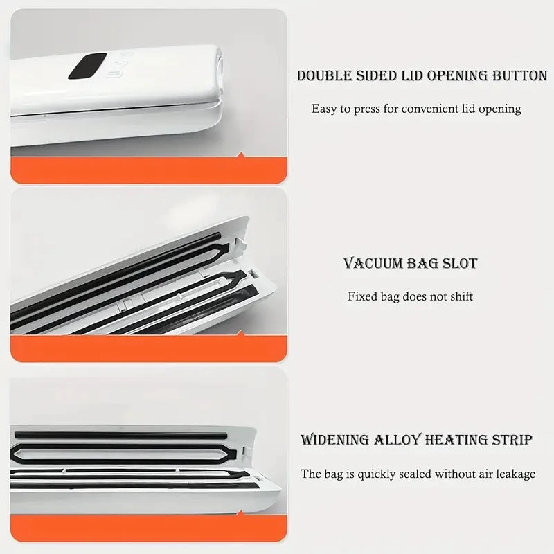 3-in-1 Automatic Vacuum Sealer Machine