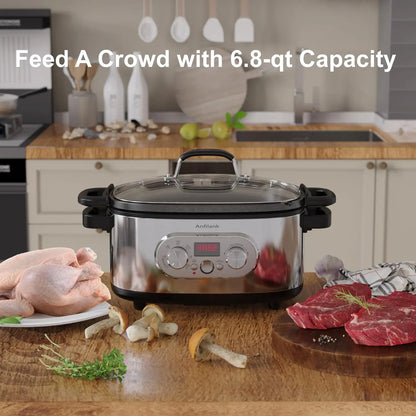 10-in-1 Programmable Slow Cooker
