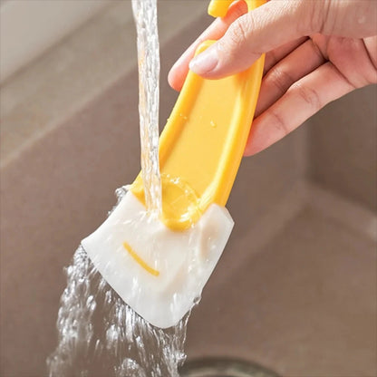 Cleaning Silicone Spatula Kitchen Scraper Soft Blade