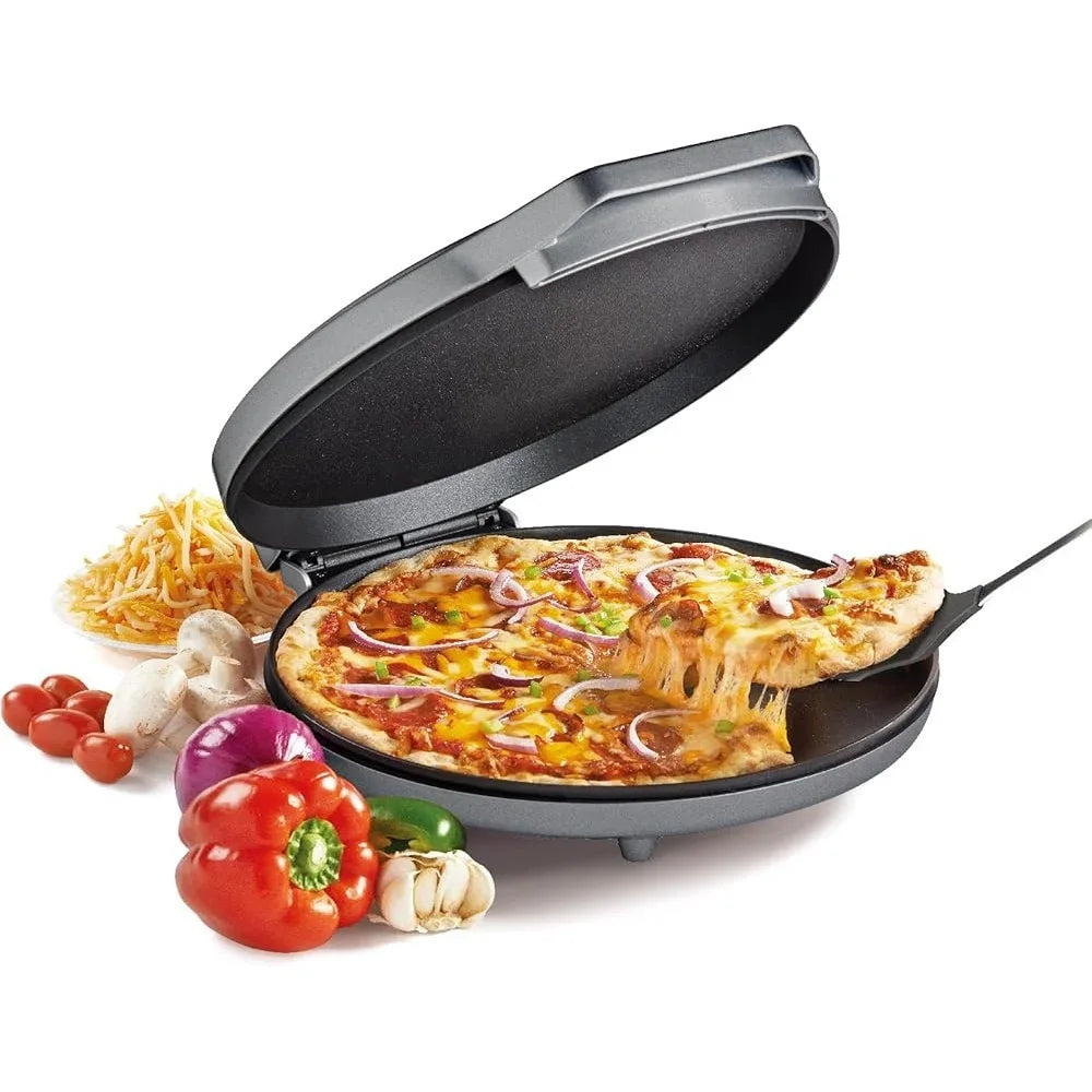 Electric Pizza Maker Nonstick Indoor Grill