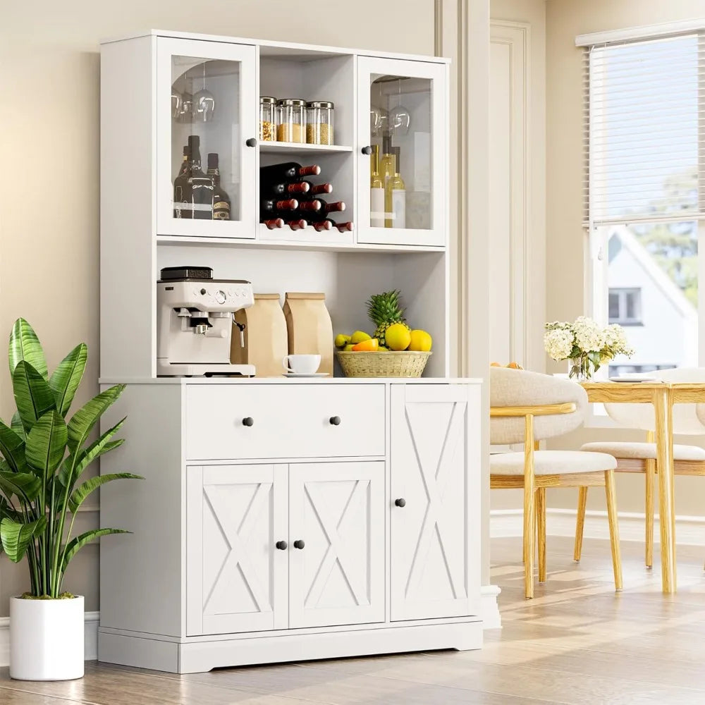 Tall Kitchen Pantry Storage Cabinet
