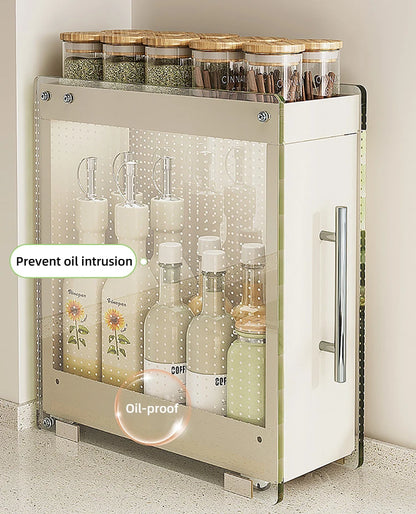 Kitchen Pull-out Spice Storage Rack