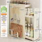 Kitchen Pull-out Spice Storage Rack
