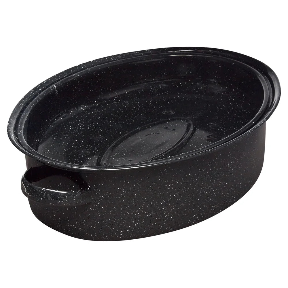 Nonstick Covered Oval Roaster 18 inch