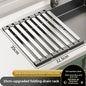 stainless steel kitchen sink drain rack