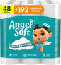 Soft Toilet Paper, 4/8/16/48 Mega Rolls
