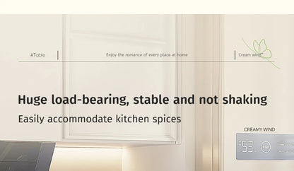 Kitchen Pull-out Spice Storage Rack