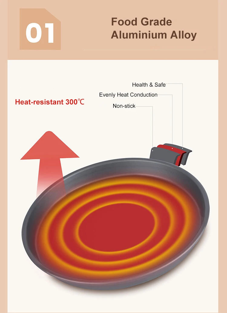 12 inches Pizza Pan Aluminium  Non-stick