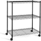 Heavy Duty 3-Shelf Shelving with Wheels