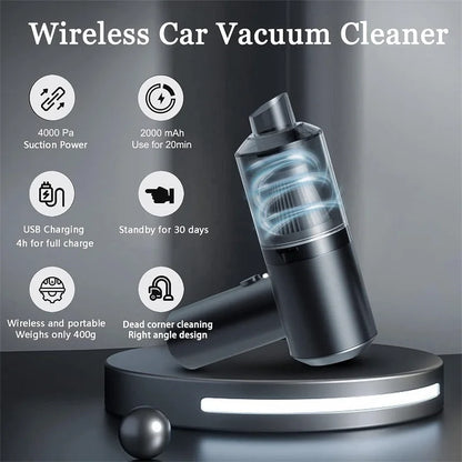 Portable Wireless Car Vacuum Cleaner