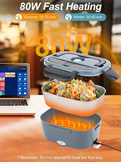 Electric Lunch Box Food Warmer Portable