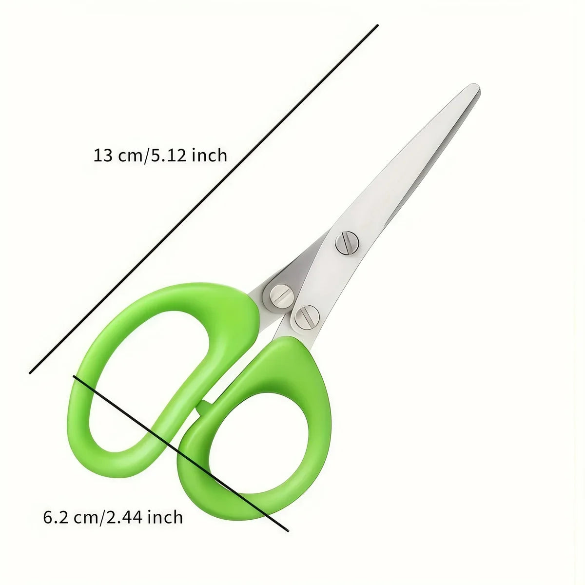 Stainless Steel Ambidextrous Kitchen Scissors