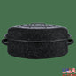 Nonstick Covered Oval Roaster 18 inch