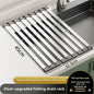stainless steel kitchen sink drain rack