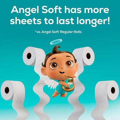 Soft Toilet Paper, 4/8/16/48 Mega Rolls