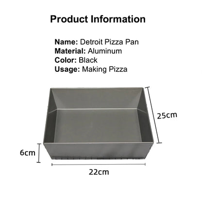 Detroit Style Pizza Pan 9 Inches Pizza Pan
