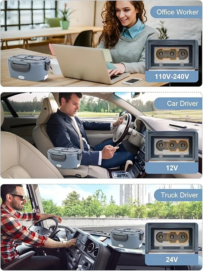 Electric Lunch Box Food Warmer Portable